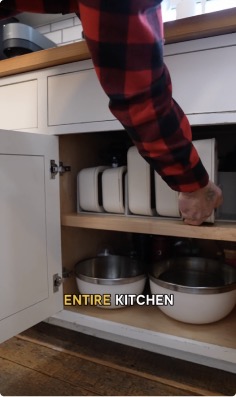 Michael Chernow using Caraway Food Storage Set
